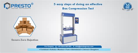 Box Compression Tester distribution|5 Easy Steps of Doing an Effective Box Compression Test.